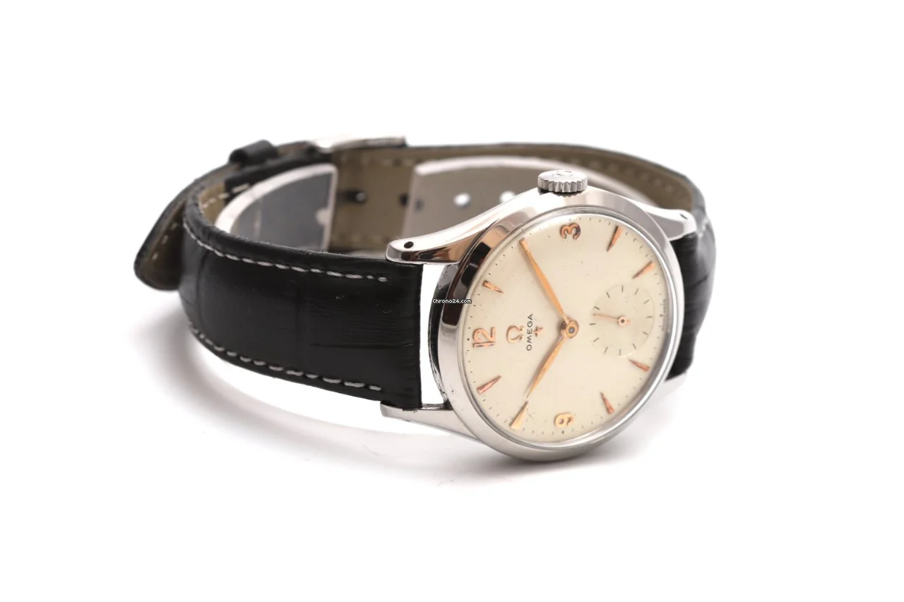 Omega Suveran 2400-5 Vintage 1947 Manual Wind Mens Watch