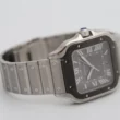 Cartier Santos De Large Automatic Black Dial Men's Watch