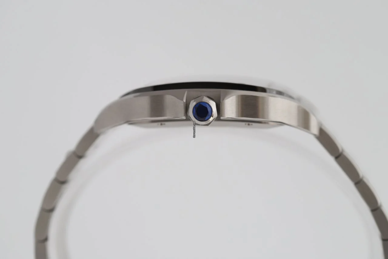 Cartier Santos De Large Automatic Black Dial Men's Watch