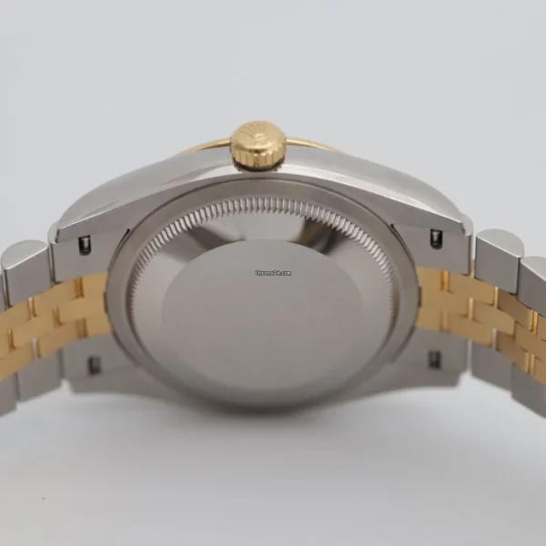 Rolex Datejust 36 Steel & Gold Rare Fluted Dial UNWORN Watch
