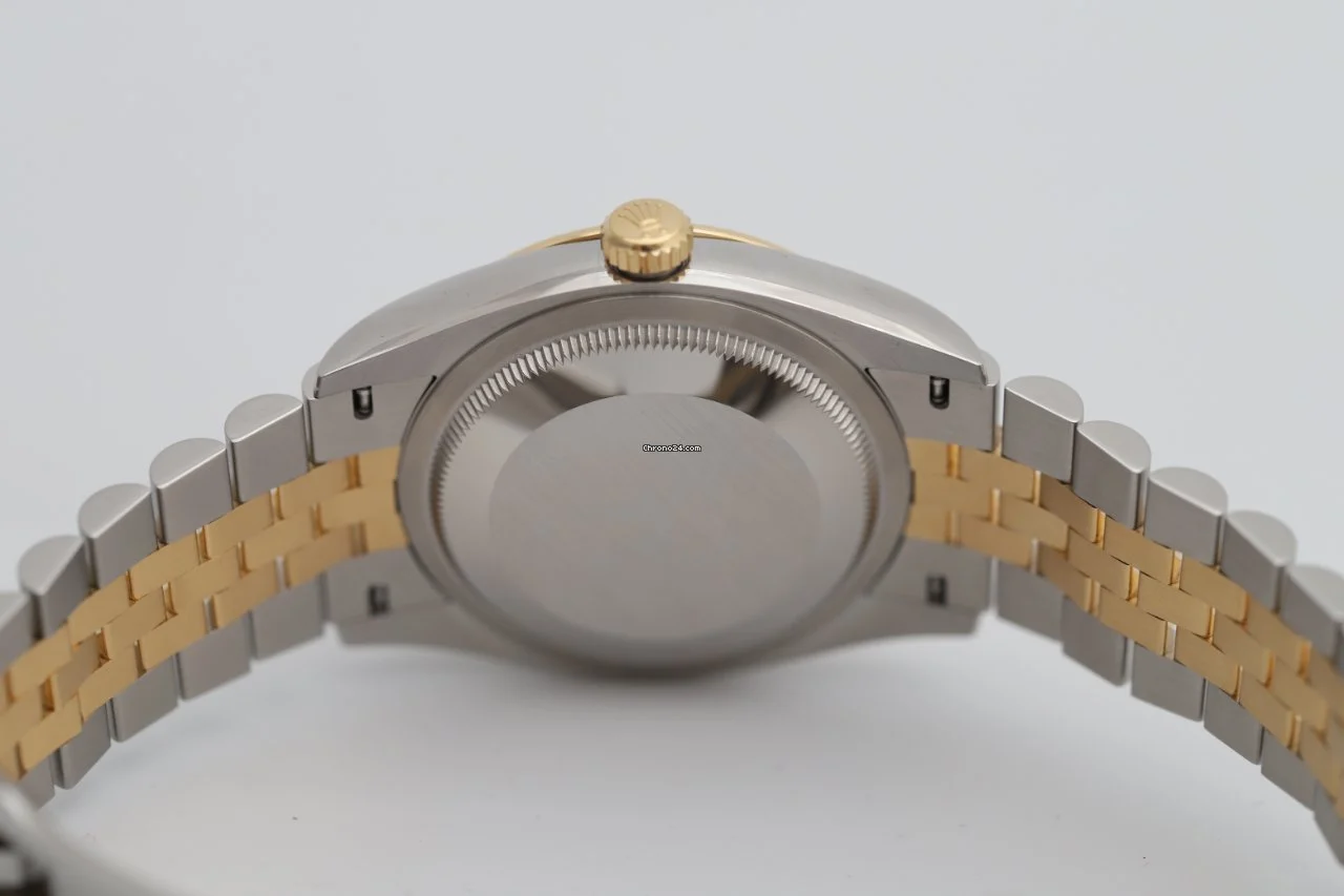 Rolex Datejust 36 Steel & Gold Rare Fluted Dial UNWORN Watch