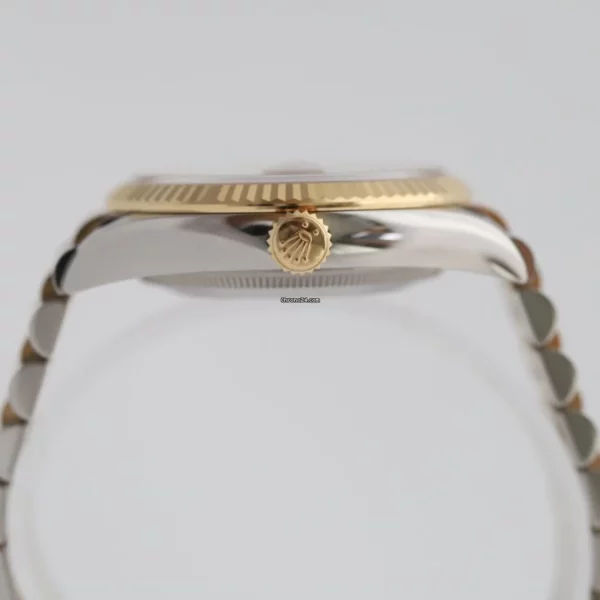 Rolex Datejust 36 Steel & Gold Rare Fluted Dial UNWORN Watch