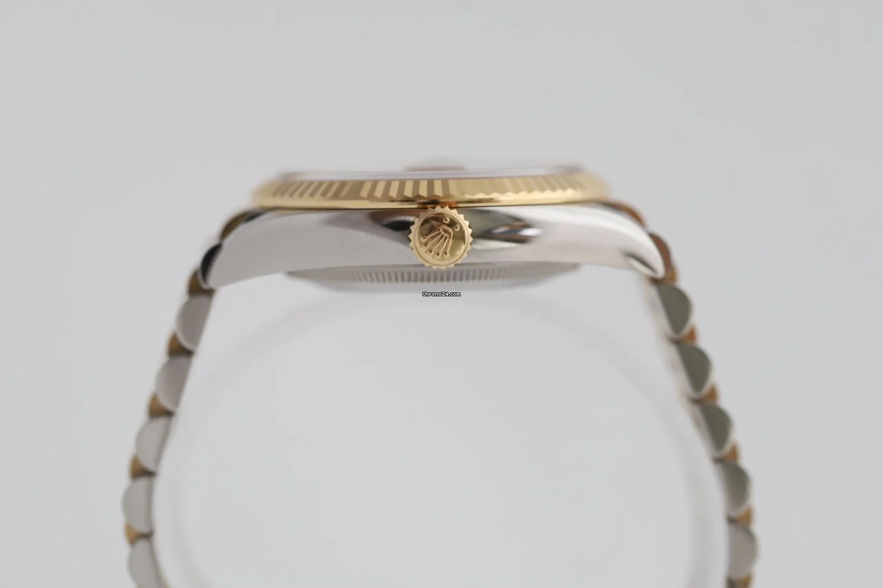 Rolex Datejust 36 Steel & Gold Rare Fluted Dial UNWORN Watch