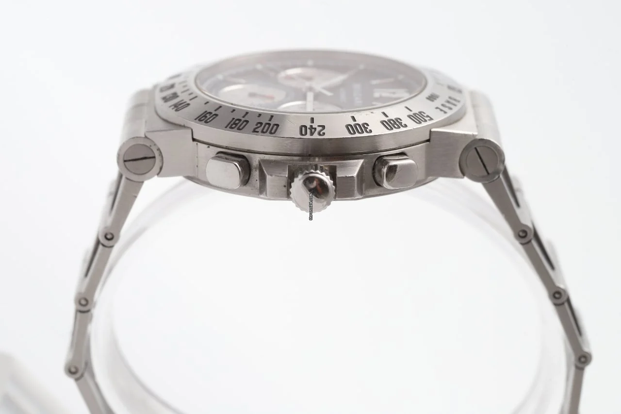 Bulgari Diagono 40mm Black Automatic Chronograph Stainless Steel Watch Bulgari Diagono 40mm Black Automatic Chronograph Stainless Steel Watch