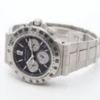Bulgari Diagono 40mm Black Automatic Chronograph Stainless Steel Watch