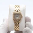 Cartier Panthere 18k Yellow Gold And Factory Diamonds Watch