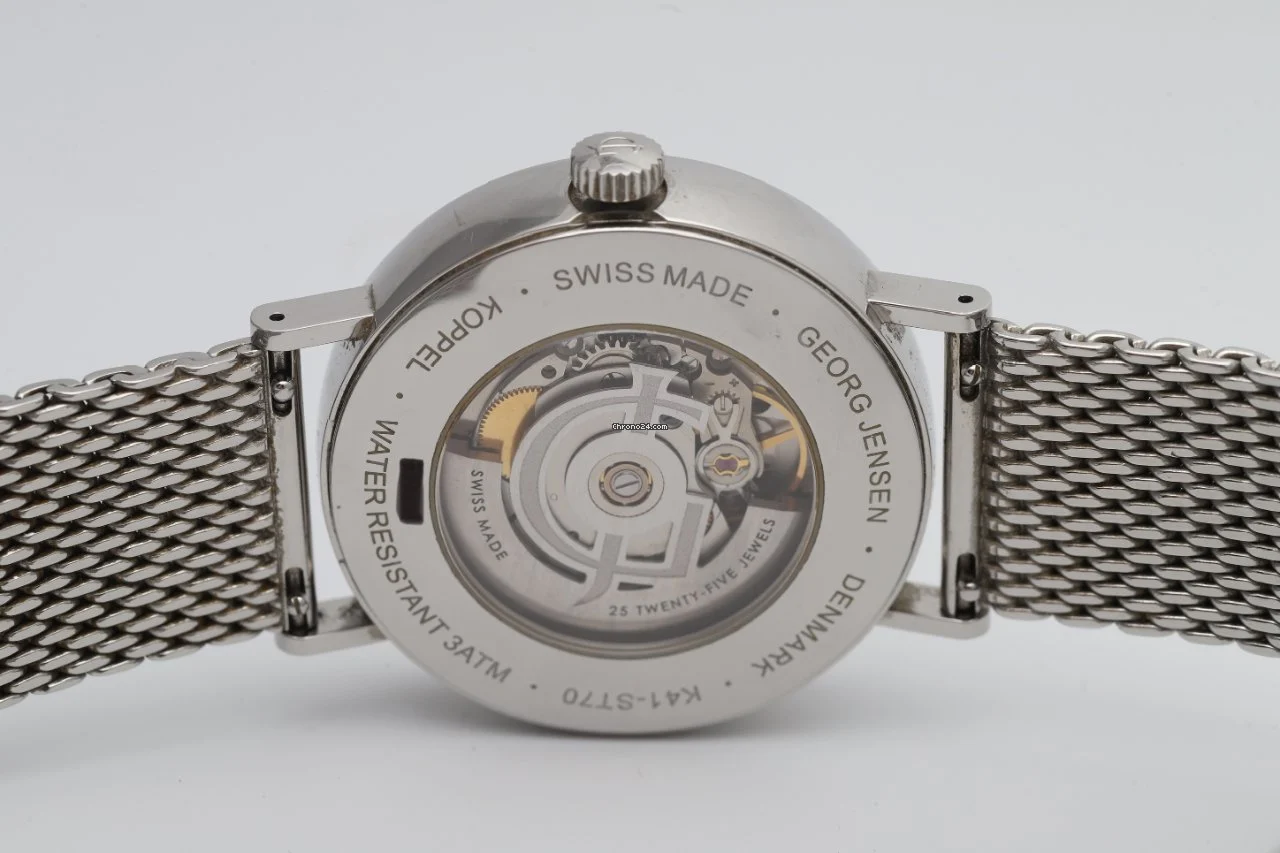 Georg Jensen Koppel K41 Automatic 41mm Mens Watch Georg Jensen Koppel K41 Automatic 41mm Mens Watch