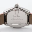 Cartier Roadster Ladies Stainless Steel Pink Strap Watch
