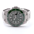 Rolex Submariner 116610LV Green Hulk 2016 Box/Papers Good Condition