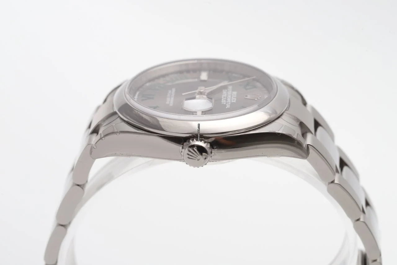 Rolex Datejust 36 Wimbledon Green Roman Numerals UNWORN 2022