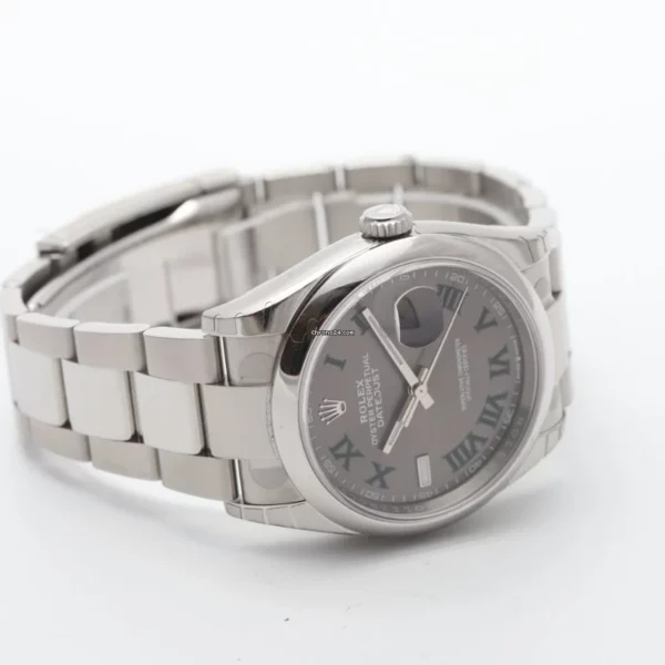 Rolex Datejust 36 Wimbledon Green Roman Numerals UNWORN 2022