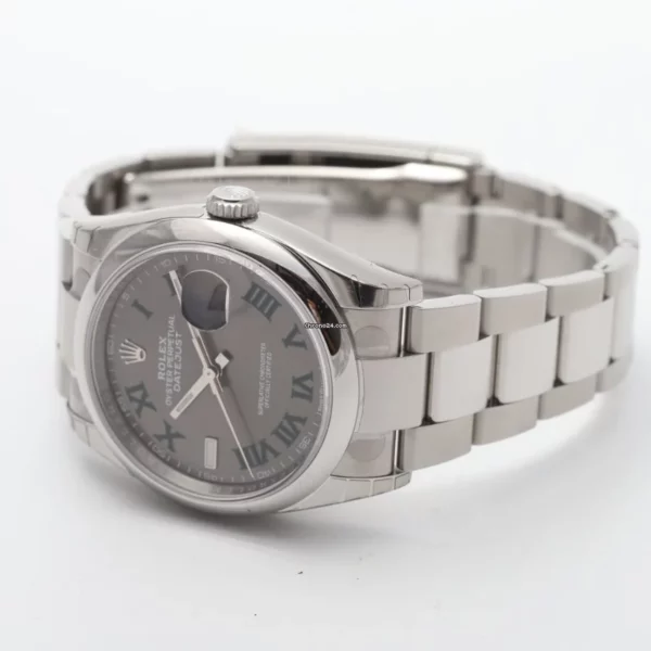 Rolex Datejust 36 Wimbledon Green Roman Numerals UNWORN 2022