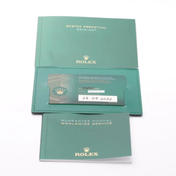 Rolex Datejust 36 Wimbledon Green Roman Numerals UNWORN 2022