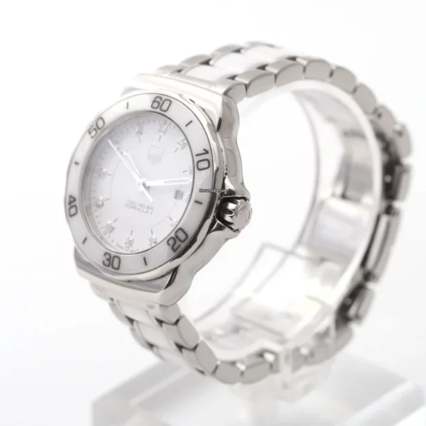 TAG Heuer Formula 1 White Dial 32mm Steel & Ceramic Wah1315 Ladies