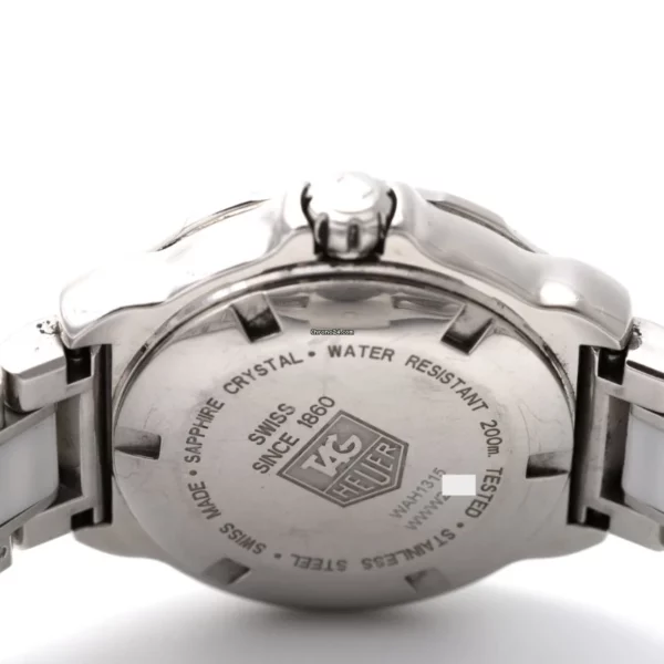 TAG Heuer Formula 1 White Dial 32mm Steel & Ceramic Wah1315 Ladies