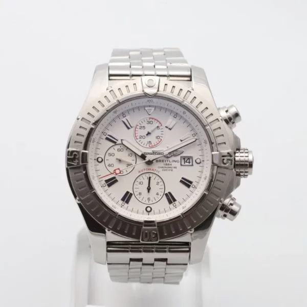 Breitling Super Avenger 2 A1337011 48mm Mint Condition Box/Papers