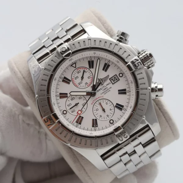 Breitling Super Avenger 2 A1337011 48mm Mint Condition Box/Papers