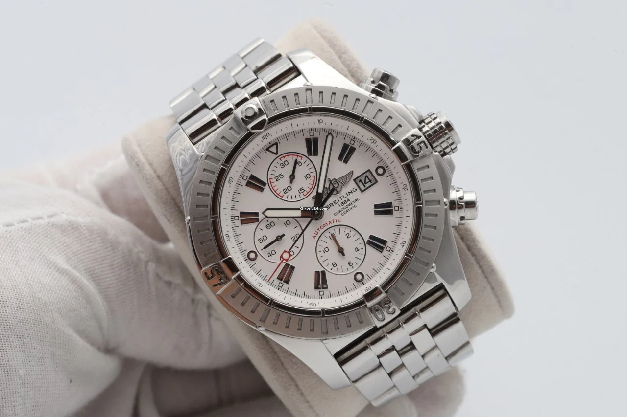 Breitling Super Avenger 2 A1337011 48mm Mint Condition Box/Papers Breitling Super Avenger 2 A1337011 48mm Mint Condition Box/Papers