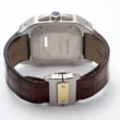 Cartier Santos 100 XL Chronograph Gold Bezel Automatic