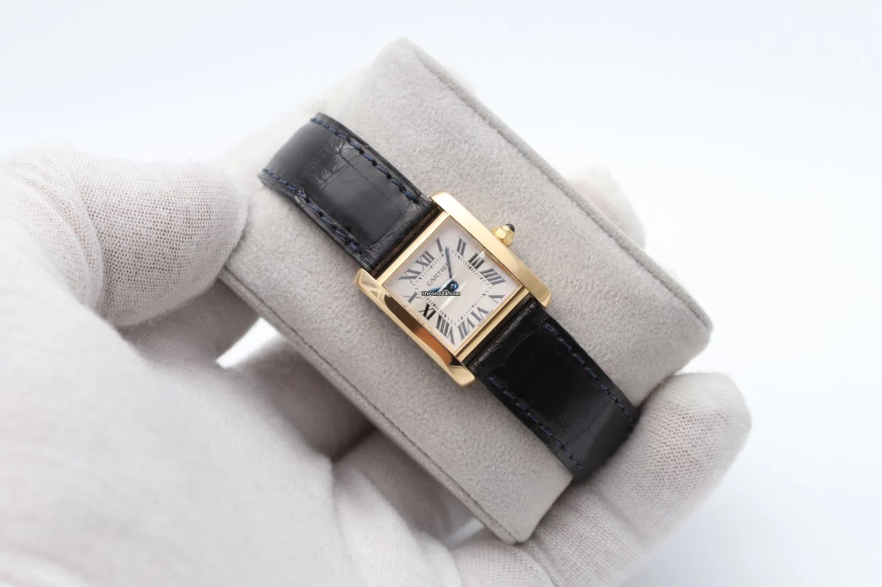 Cartier Tank Francaise 18k Yellow Gold
