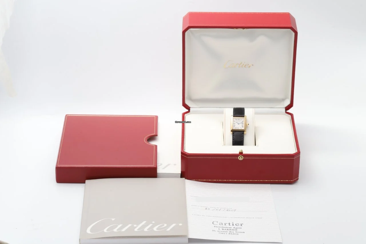 Cartier Tank Francaise 18k Yellow Gold