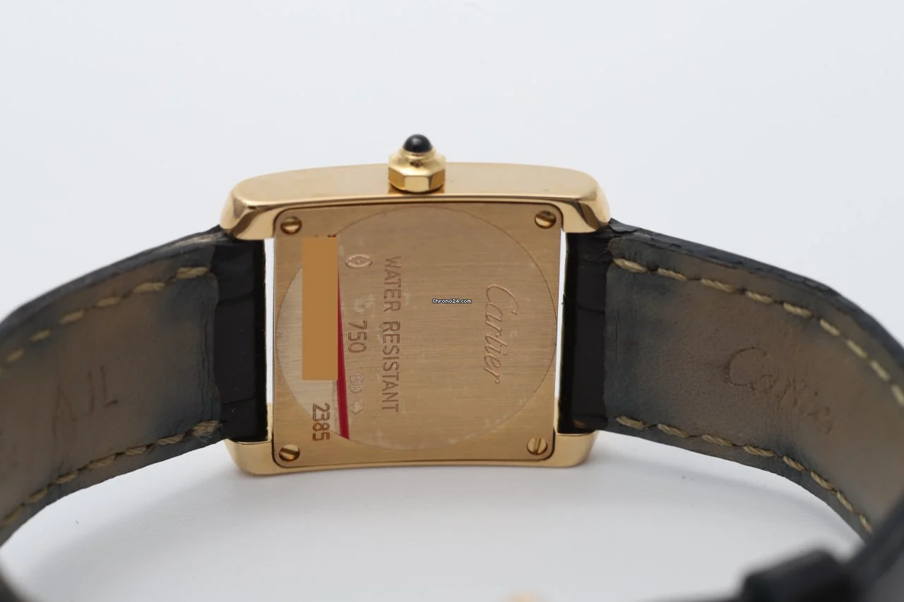 Cartier Tank Francaise 18k Yellow Gold