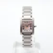 Cartier Tank Francaise MOP Dial Quartz Stainless Steel