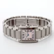 Cartier Tank Francaise MOP Dial Quartz Stainless Steel