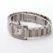 Cartier Tank Francaise MOP Dial Quartz Stainless Steel