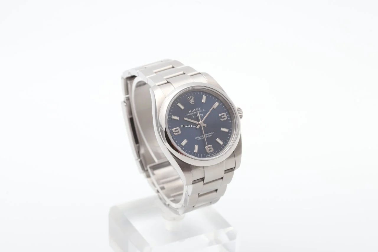 Rolex Air-King 34 mm Blue 114200