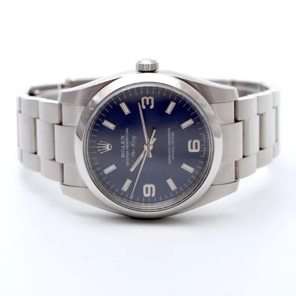 Rolex Air-King 34 mm Blue 114200