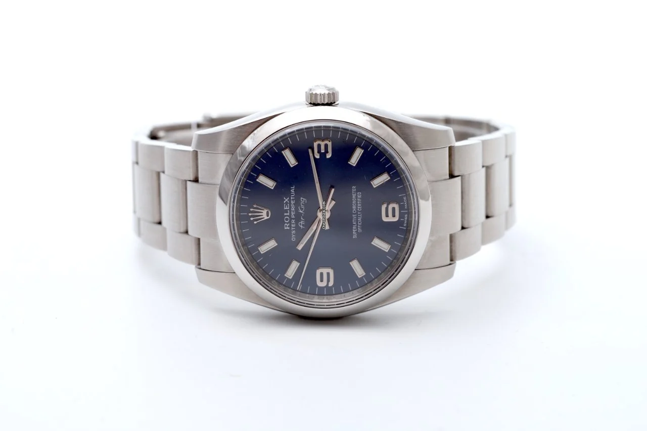 Rolex Air-King 34 mm Blue 114200