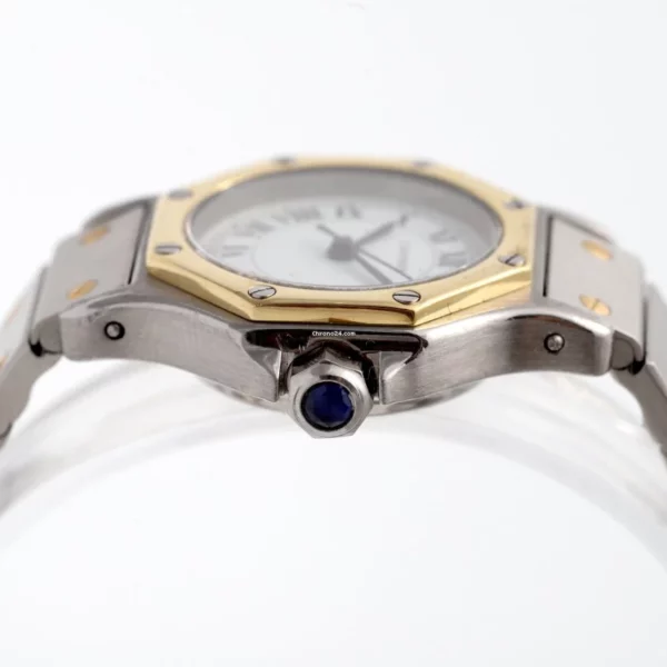Cartier Santos Octagon Gold & Steel Automatic