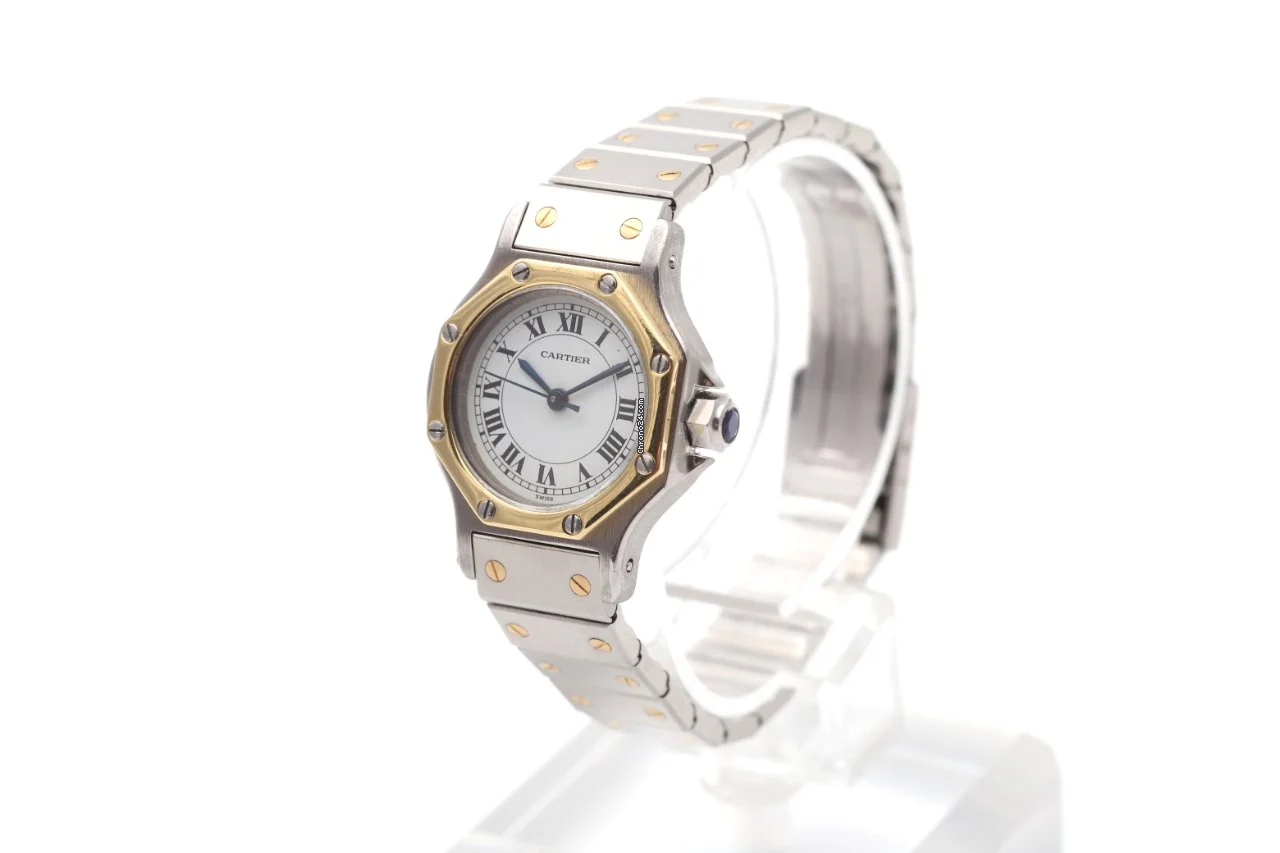 Cartier Santos Octagon Gold & Steel Automatic Cartier Santos Octagon Gold & Steel Automatic