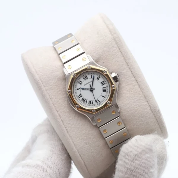 Cartier Santos Octagon Gold & Steel Automatic