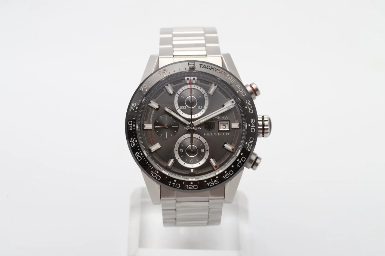 TAG Heuer Carrera Calibre 01 Ceramic Bezel 43mm