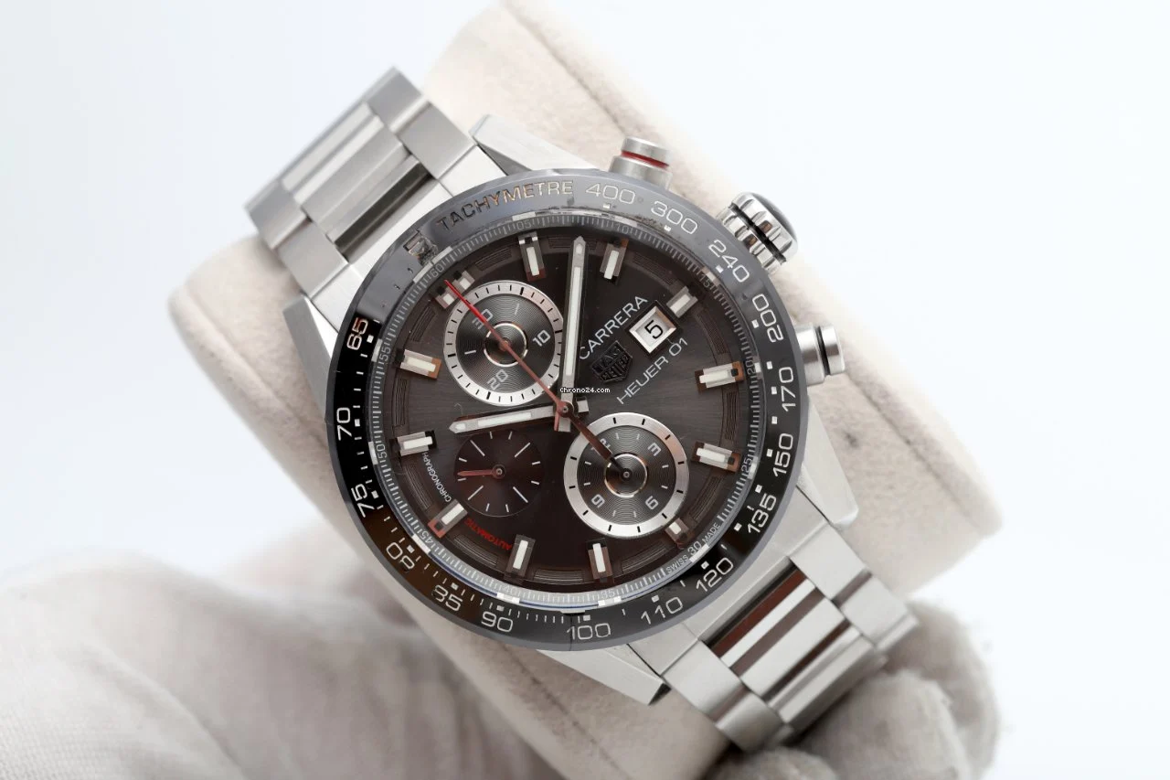 TAG Heuer Carrera Calibre 01 Ceramic Bezel 43mm