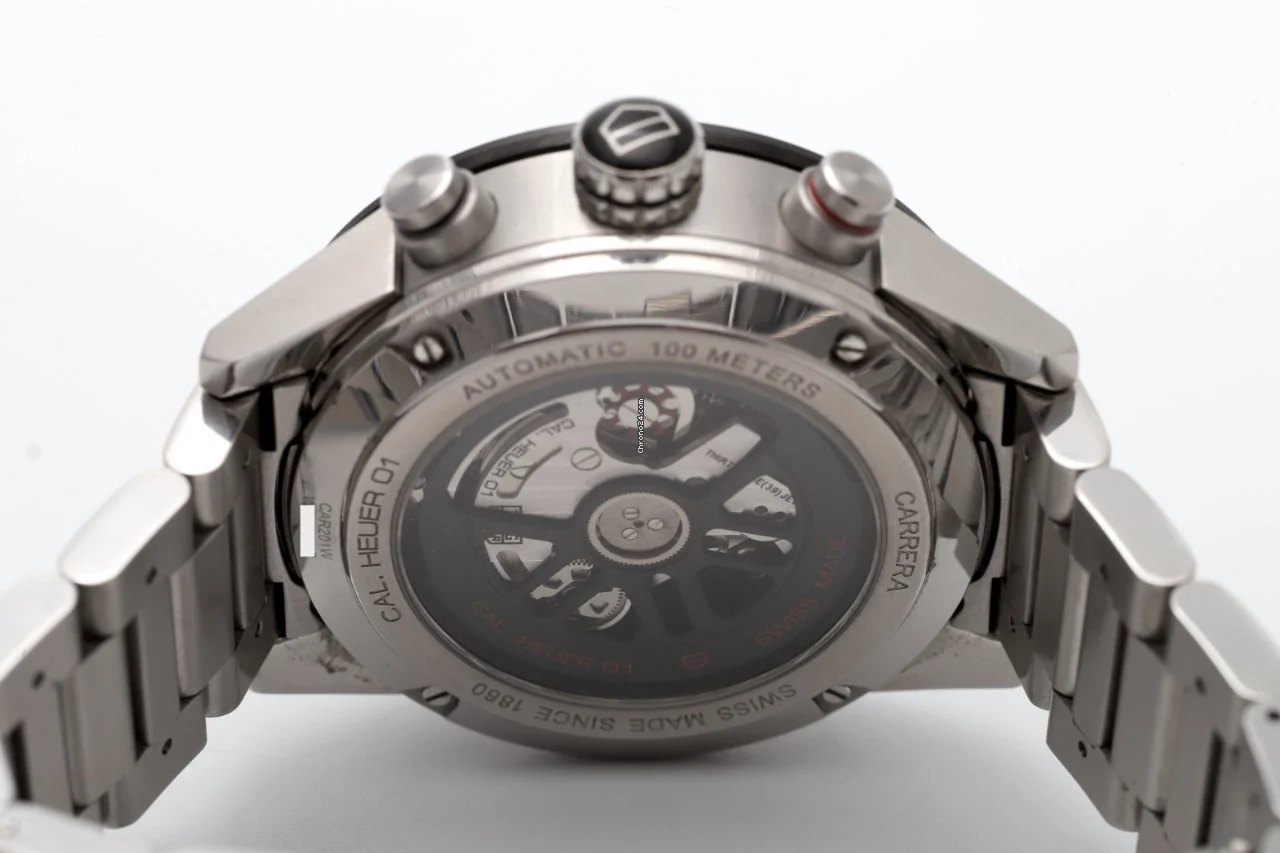 TAG Heuer Carrera Calibre 01 Ceramic Bezel 43mm