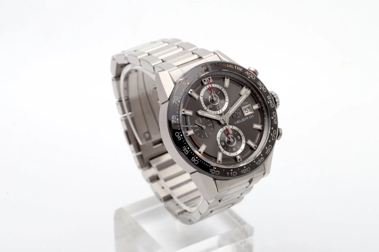 TAG Heuer Carrera Calibre 01 Ceramic Bezel 43mm
