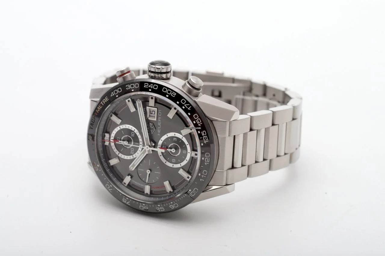 TAG Heuer Carrera Calibre 01 Ceramic Bezel 43mm