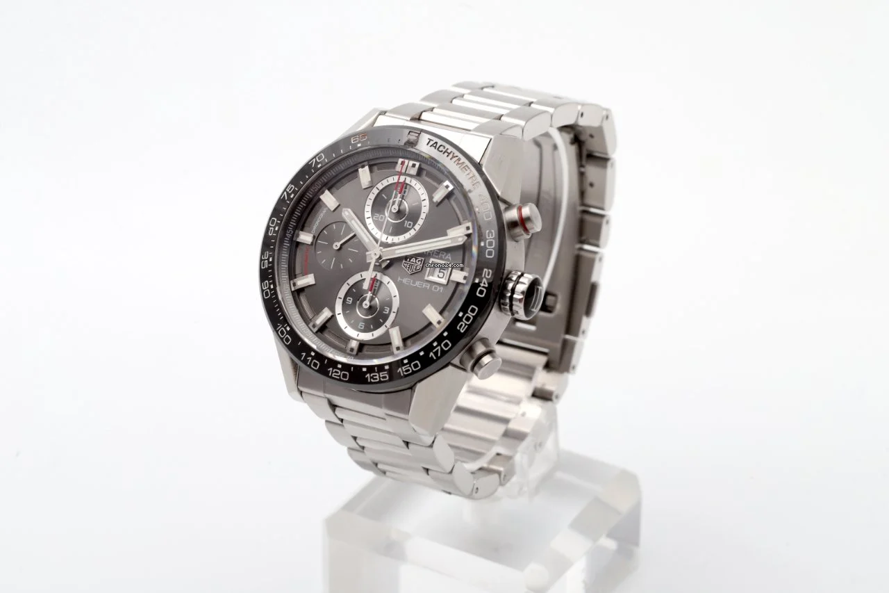 TAG Heuer Carrera Calibre 01 Ceramic Bezel 43mm