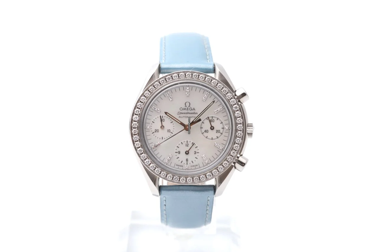 Omega Speedmaster Automatic MOP & Diamonds Ladies