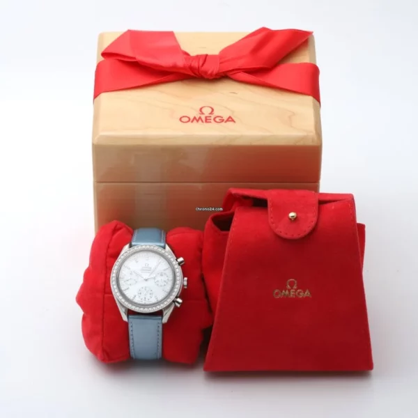 Omega Speedmaster Automatic MOP & Diamonds Ladies