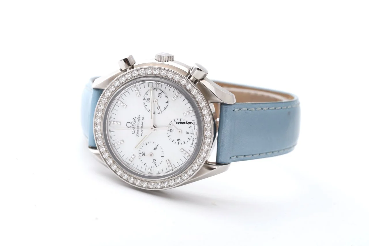 Omega Speedmaster Automatic MOP & Diamonds Ladies