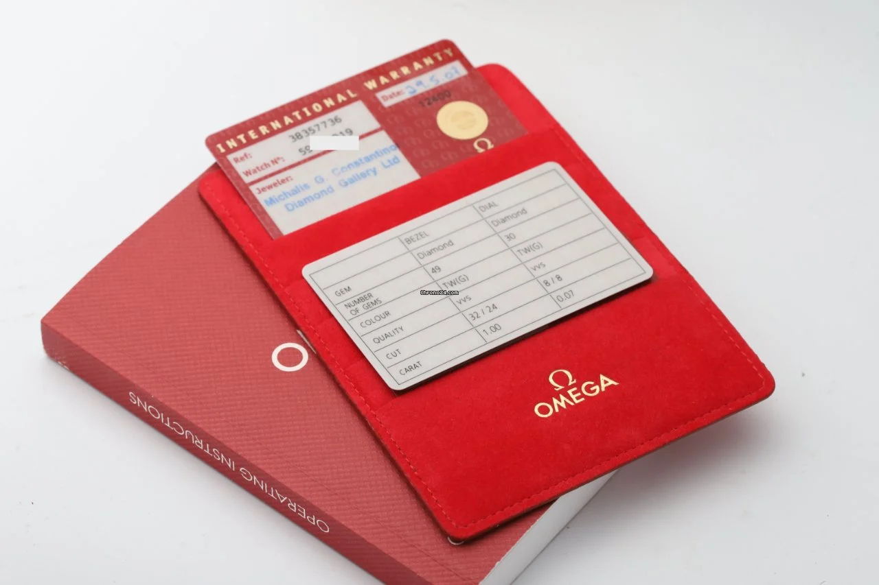 Omega Speedmaster Automatic MOP & Diamonds Ladies