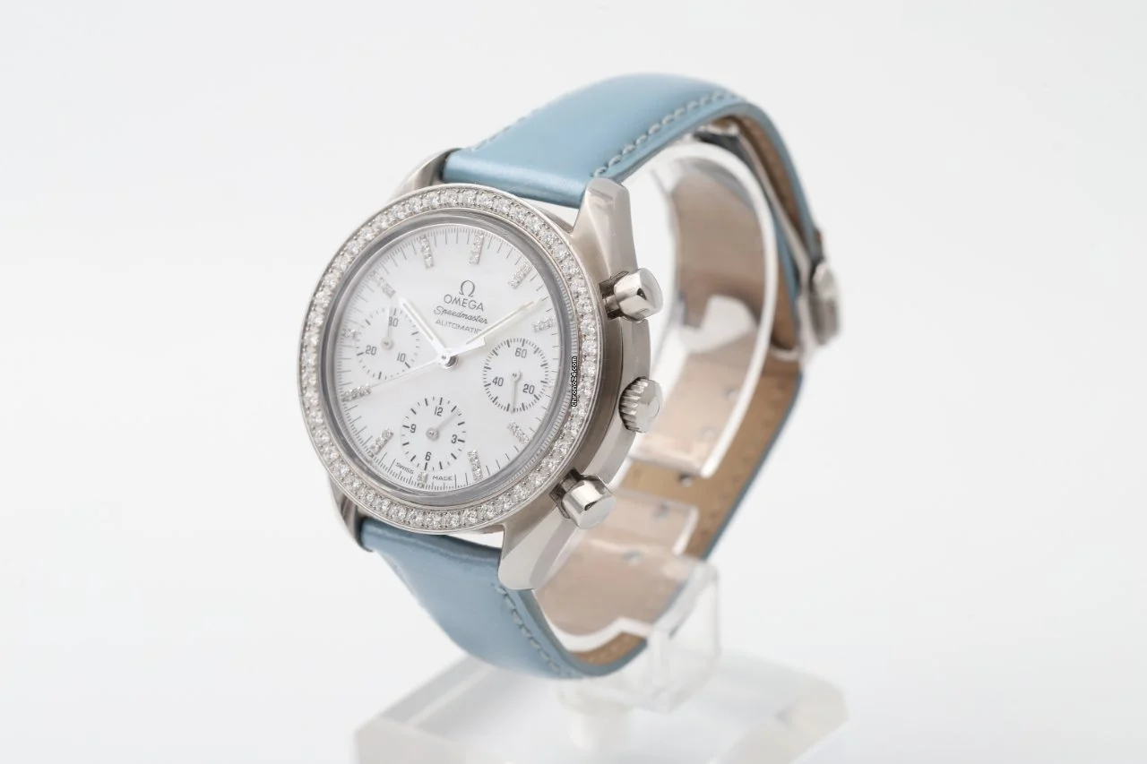 Omega Speedmaster Automatic MOP & Diamonds Ladies