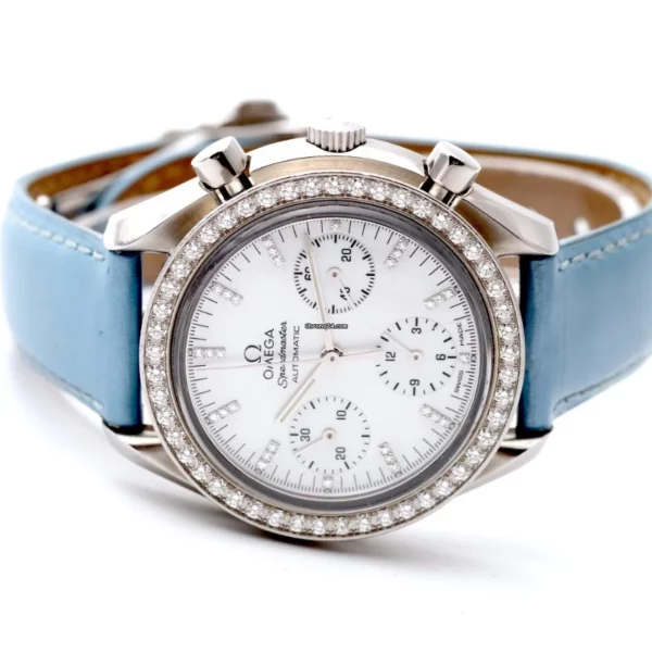 Omega Speedmaster Automatic MOP & Diamonds Ladies
