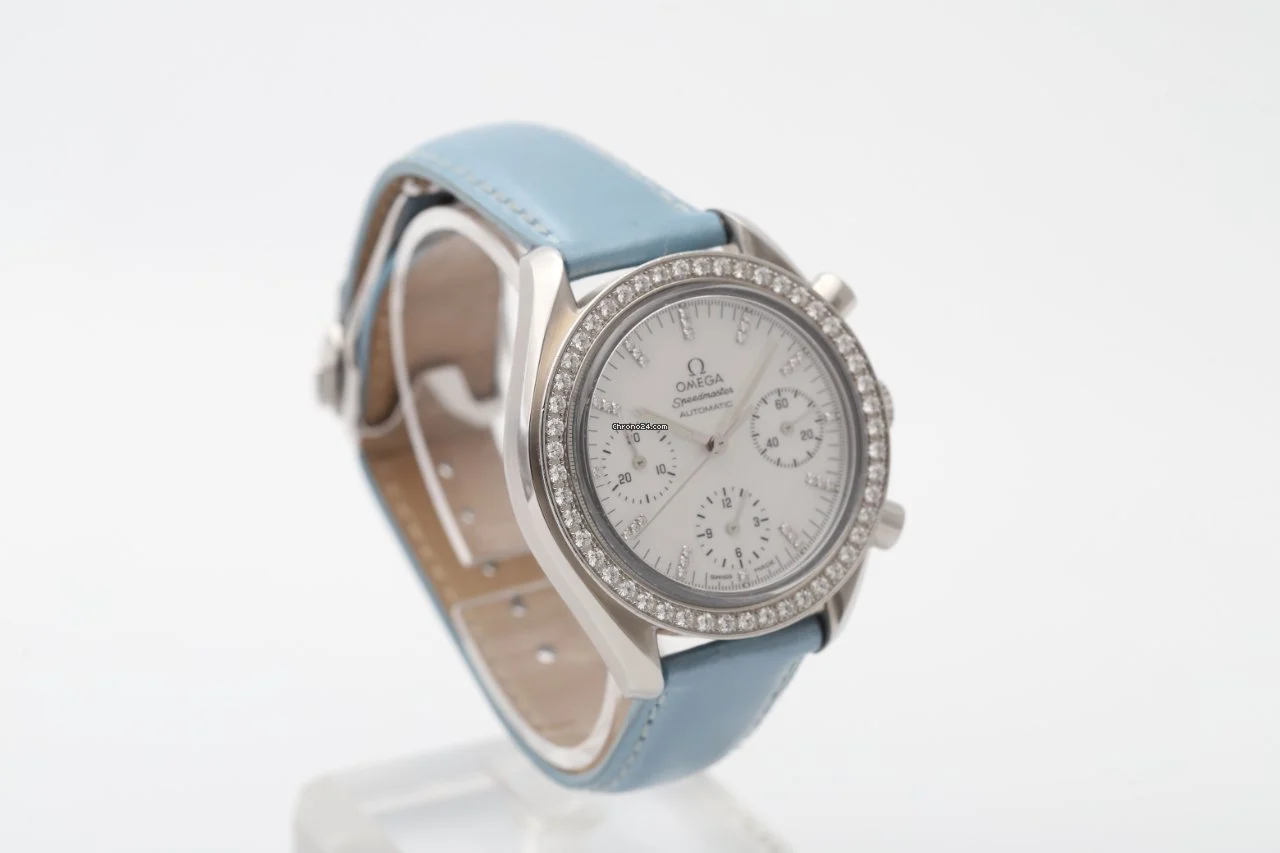 Omega Speedmaster Automatic MOP & Diamonds Ladies