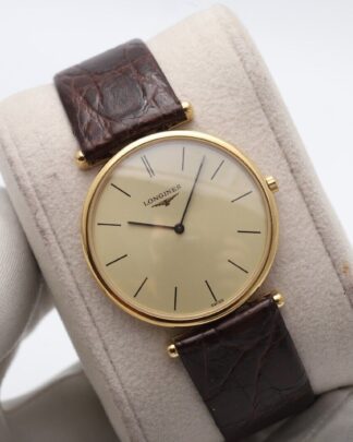 Longines La Grande Classique 33mm L4.635.2 Quartz Gold Plated Watch
