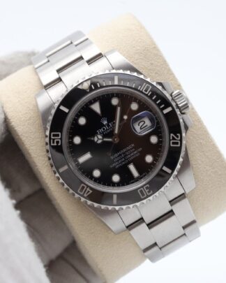 Rolex Submariner Date Oyster Perp. Ceramic Bezel  40 mm- 2016 Box Papers